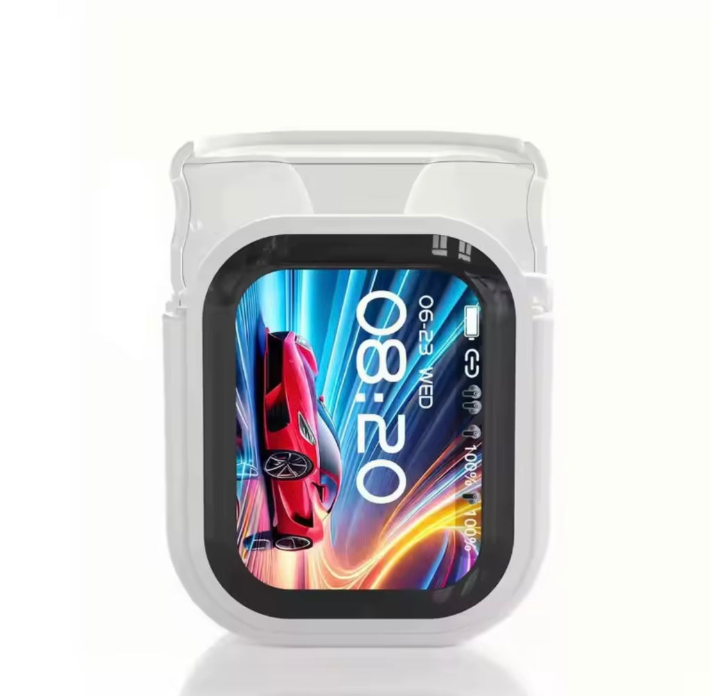 NE200 AI Translation TWS Earbuds - ANC Noise Cancelling, 134 Languages, Full Color Touch Screen